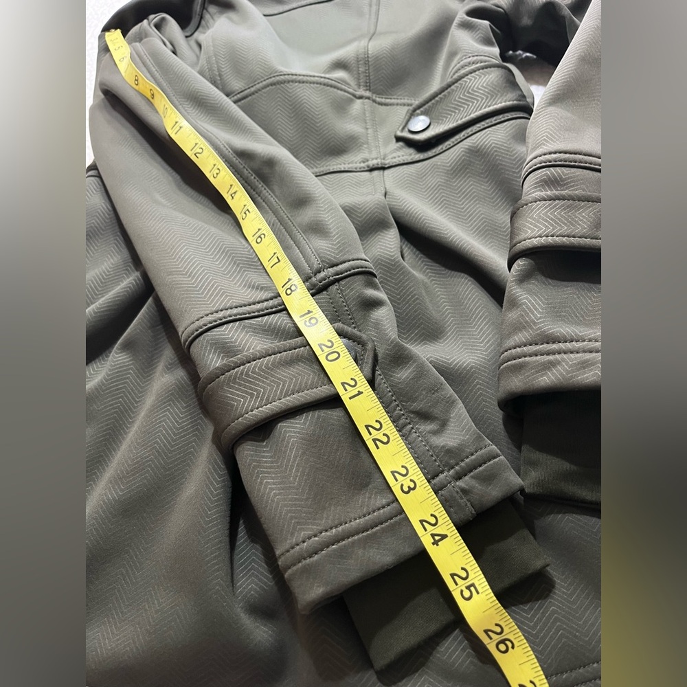 Zella Olive Green Hooded Winter Jacket Women’s XS - Picture 5 of 6